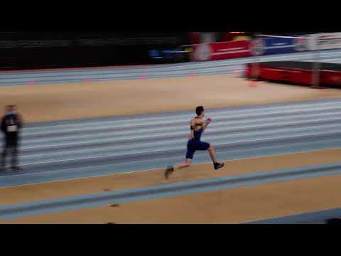 Dalj [M], srebrni Marko Čeko - Prvenstvo Balkana u dvorani 2022