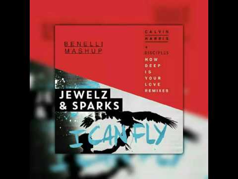 How Deep I Can Fly (Benelli Mashup) - Calvin Harris ft. Disciples Vs. Jewelz & Sparks