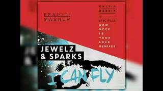 How Deep I Can Fly (Benelli Mashup) - Calvin Harris ft. Disciples Vs. Jewelz & Sparks