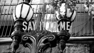 Say It To Me - PET SHOP BOYS (Lyric Video)