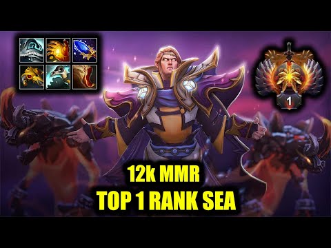 🔥 RANK TOP 1 SEA - 12K MMR - Mikoto - Invoker - 17 Kills- Dota 2 Pro Game Highlights