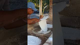 Produção do Beijú, Tapioca, Farinha e goma- Engenho Na Vila Barreiro Milagres Ceará #nordeste