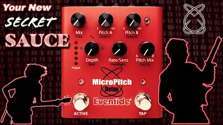 Introducing Eventide MicroPitch Delay Pedal: Your New Secret Sauce