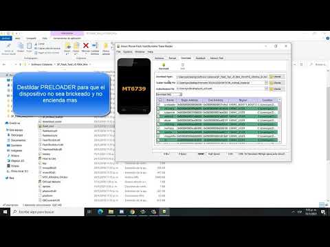 Firmware 5033A  - Alcatel 1 (Destildar preloader al flashear para no perder los imei, no se brickea)