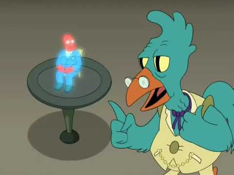 Futurama - In State of Alabama vs Giant Space Iguana / He shut you up O'Connor