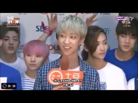 [Sub Esp][150707] SEVENTEEN (세븐틴): The Show Warm Up
