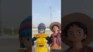 Luffy & Bulma Shocked Reaction To A Cute Cat | Dragon Ball Toy