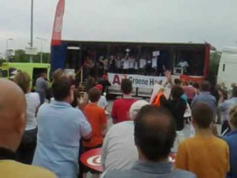 23 mei 2009 Jodan Boys winnaar AD Cup 2009 huldiging