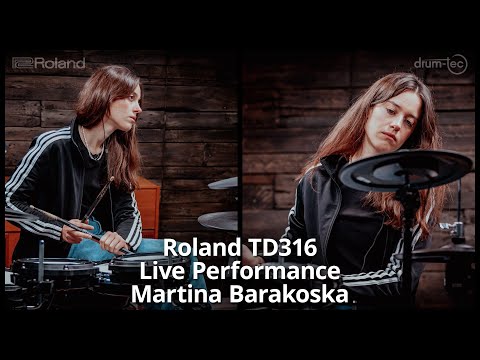 Sides - Ivan Petrovski "Joki" (Live Performance) | Martina Barakoska, Roland TD316, drum-tec