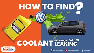 How to Find a Coolant Leak on VW Golf | Turbocharger O-Ring Leak Fix 💧🔧