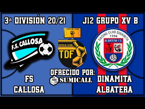 3ª División Temporada 2020/2021, Jornada 12. Resumen: FS Callosa 3-3 RC Dinamita Albatera