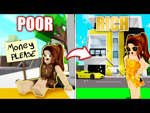 POOR VS RICH IN BROOKHAVEN (Roblox)