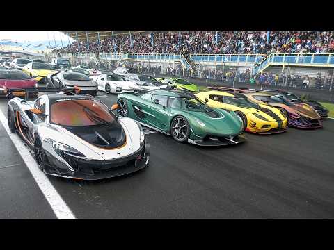 EPIC Hypercar & Supercar Gathering - Jesko Attack, Apollo IE, AMG ONE, P1 GTR, Agera RS, Revuelto
