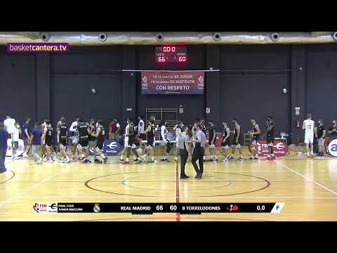 Junior Masculino 2021 - Semifinal 2: Real Madrid Vs Baloncesto Torrelodones