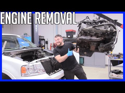 How to Replace an Engine Part 1: Engine Removal | Step by Step!
