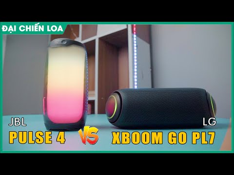 [Đại chiến loa] JBL Pulse 4 vs LG Xboom Go PL7| Loa nào nghe đỉnh hơn???