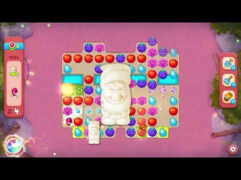 Gardenscapes 1885 Hard Level - 13 moves - NO BooSTERS