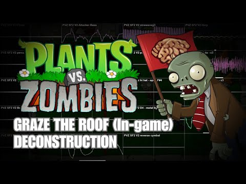 Graze the Roof (In-Game) - Plants vs. Zombies Soundtrack (Deconstruction)