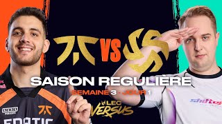 FNATIC vs SHIFTERS, IL FAUT REBONDIR (LEC Versus 2026)