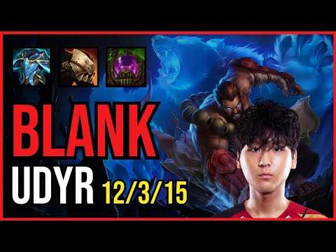 BLANK - UDYR vs LILLIA Jungle - KR Master - Patch 11.5