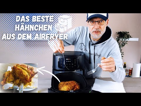 Saftigste Hähnchen aus der Heißluftfritteuse!! Rezept mit nur 4 Zutaten ✅+Kommende Fritteusen-Trends