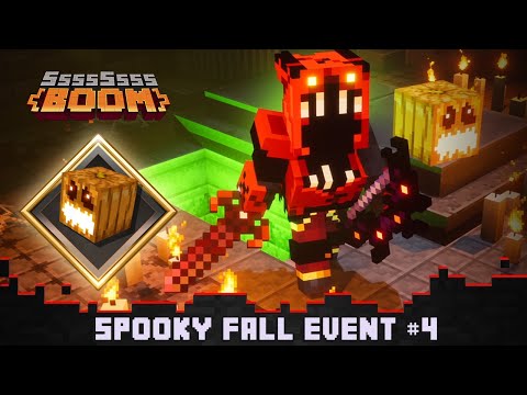 SsssSsss BOOM - Corrupted Pumpkin Artifact Drop | Minecraft Dungeons Spooky Fall Event Gameplay