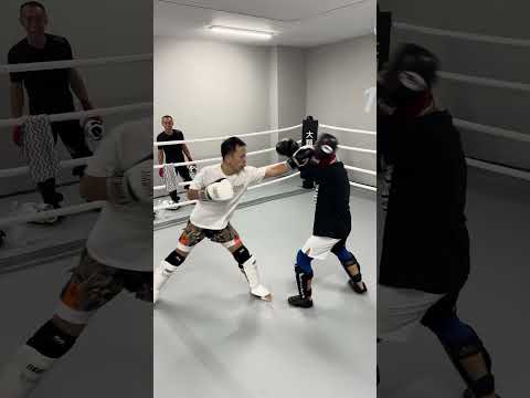 52歳vs45歳！ #キックボクシング #群馬県 #格闘技 #kickboxing #スパーリング #shorts