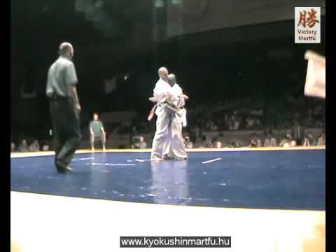 Shinkyokushin World Cup 09 - Pető Krisztián - Edward Matjila