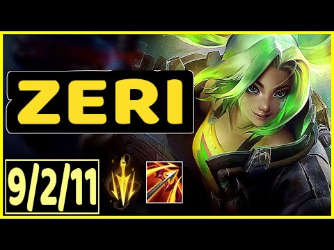 ZERI VS APHELIOS - 9/2/11 KDA ADC GAMEPLAY GRANDMASTER I