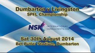 preview picture of video 'Dumbarton 1-0 Livi - Sat 30th Aug '14'
