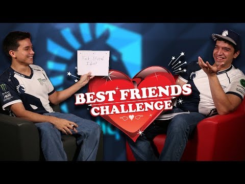 Team Liquid’s Chudat and Chillin take the Best Friends Challenge - HyperX Moments