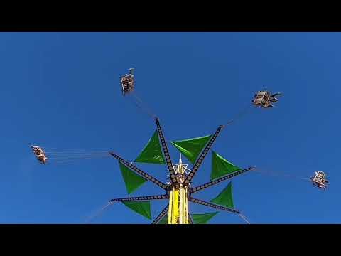 Vertigo ~ The Giant Swing Ride ~ Livonia Spree 6/24/2022 Michigan Carnival Fair Fete