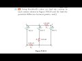 Using Kirchhoff S Rules A Find The Current In Each Resistor Shown In Figure P28 31 And B Find
