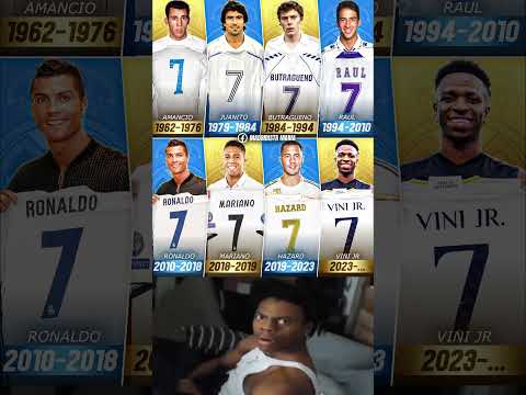 🇪🇸 Butragueño, Raúl, Ronaldo, and now Viní Jr—the number 7 at Real Madrid is made for legends! 👑