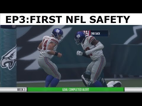 Madden 18 Career mode [ROLB] ep3: First NFL safety