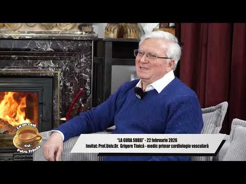AT A TEA WITH PETRU FRĂSILĂ - UNIVERSITY PROFESSOR DR. GRIGORE TINICĂ - 22.02.2026