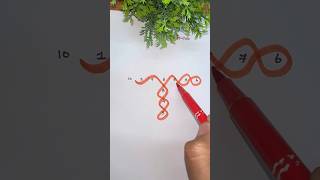 🧡Fun With Number #trending #numbers #art #shorts #youtubeshorts #123 #fun #funny