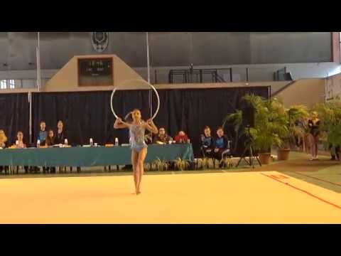 Katrin Tsoneva en démonstration au cerceau - 05/02/2017 ATGRS