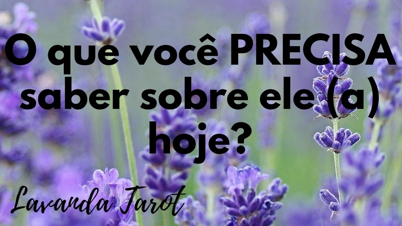 #tarot 💜🪻O que você PRECISA saber sobre ele (a) hoje?💜🪻