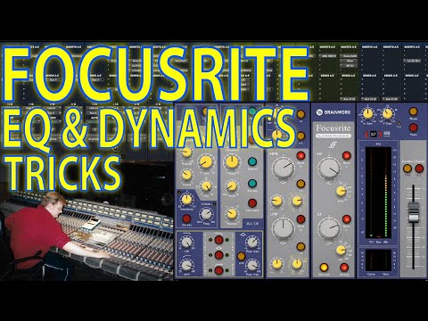 Focusrite Console Tricks from a Former Beartracks/Dream Theater Engineer, ISA 110 EQ & 130 Dynamics