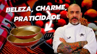 Kit de Frigideiras 2 Peas Antiaderente - Achei na Shopee