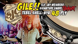 Video thumbnail for SJC Jay Weinberg Signature Snare 14x6,5 (48 PLY SHELL) by Chordozora Anugerah Perkasa