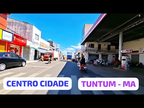 Vamos colheser centro da Cidade tuntum Maranhão nordeste do Brasil  ruas avenidas e ponto de lazer