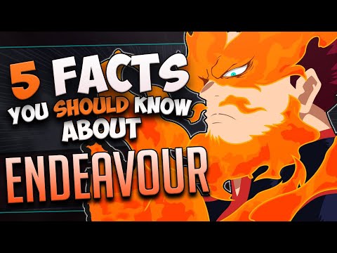 5 Facts About Endeavour/Enji Todoroki - My Hero...
