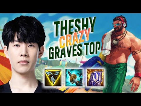 THESHY CRAZY GAME WITH GRAVES! - WBG TheShy Plays Graves TOP vs Tryndamere! - KR Soloq