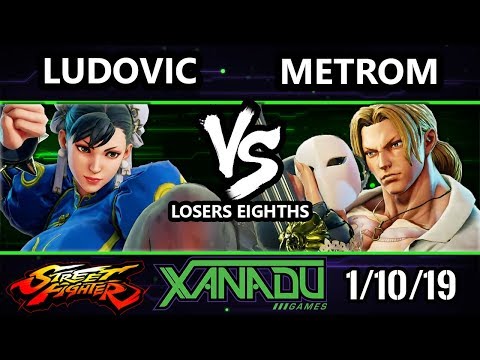 F@X 284 SFV - Ludovic (Chun-Li) Vs. MetroM (Vega) Street Fighter V Losers Top 8