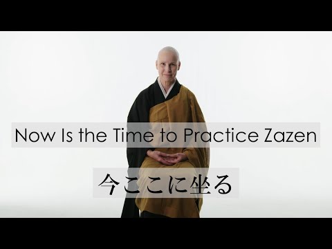 Now Is the Time to Practice Zazen - 今ここに坐る -