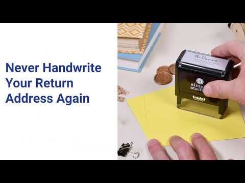 Rubber Address Stamps