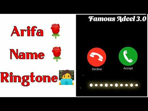 Arifa Name Ringtone | Arifa Name Whatsapp Status | Arifa Naam Ki Ringtone | Arifa Name Meaning