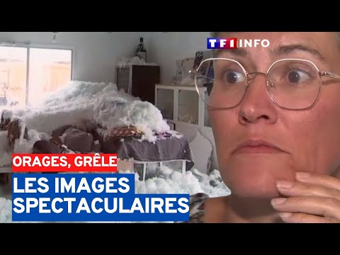 Orages et grêle : des airs d'apocalypse en France